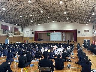 進路講演会(高1)①