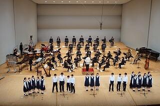 合唱部とコラボ