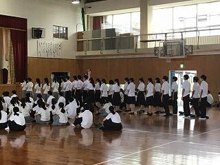 各部あいさつ②