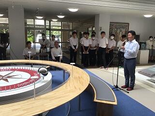 同窓会長あいさつ