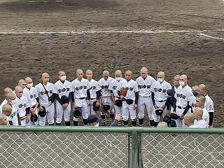 1試合目の後のミーティング