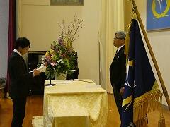 卒業生による送辞