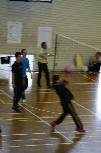 球技大会のようす