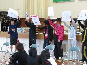 生徒会活動のようす