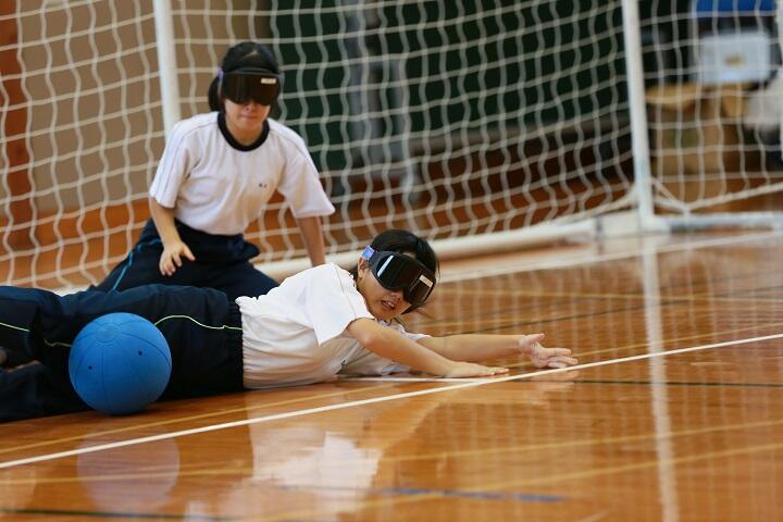 ゴールボールの様子