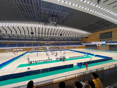 会場の北海きたえーる