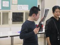 中１、司会進行の様子