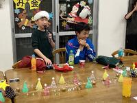 小６、高１担当のクイズ大会。司会進行、クイズの内容も全部二人で考えました