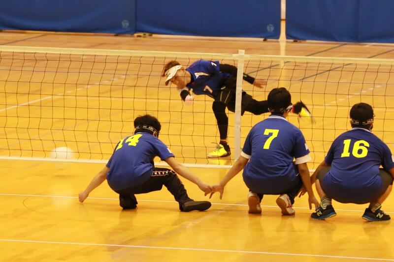 前衛のブロッカーの様子