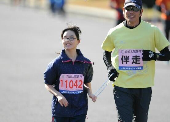 マラソンの様子