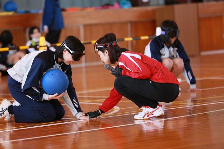 ゴールボール体験１