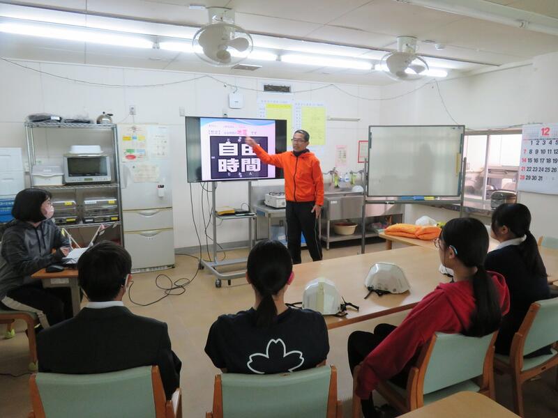 事前指導の様子です。