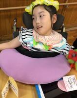 飾りを付けて南の島のハメハメハ大王を楽しみます♪