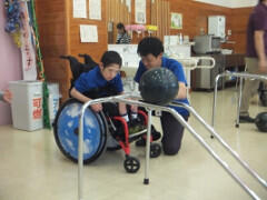 スポレクinせいりゅう～ボウリングの様子