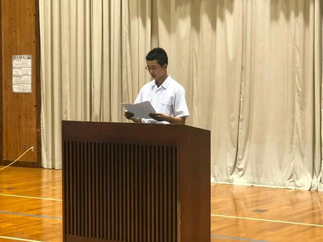 一学期を振り返って