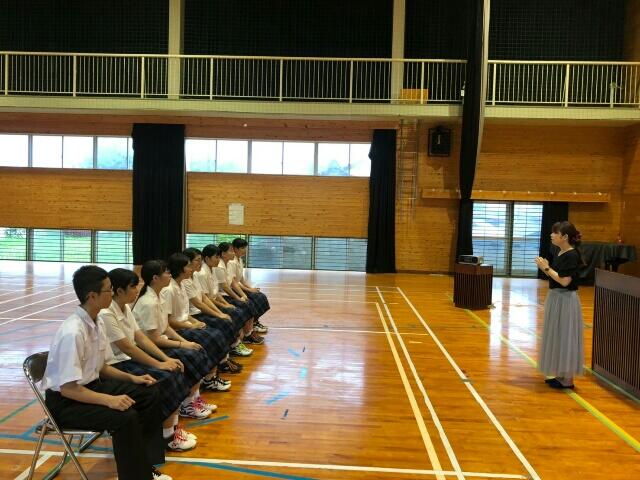 お世話になった先生とお別れ