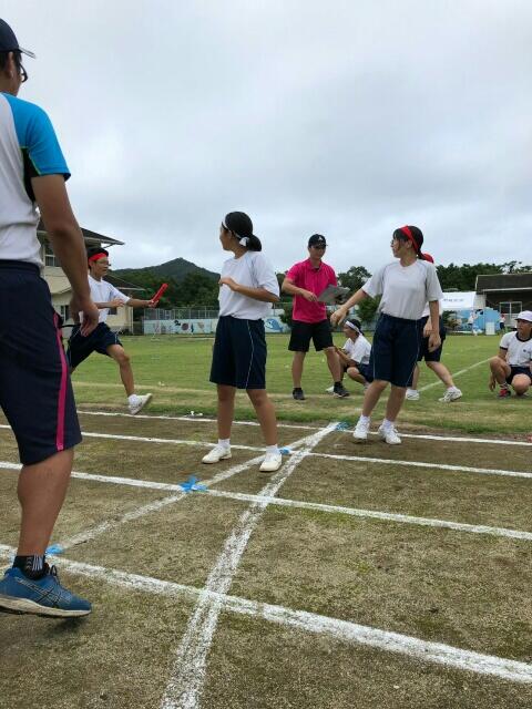 運動会総予行