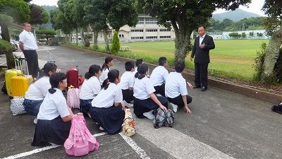 「一回りたくましく成長しました。」～校長先生に褒めていただきました。