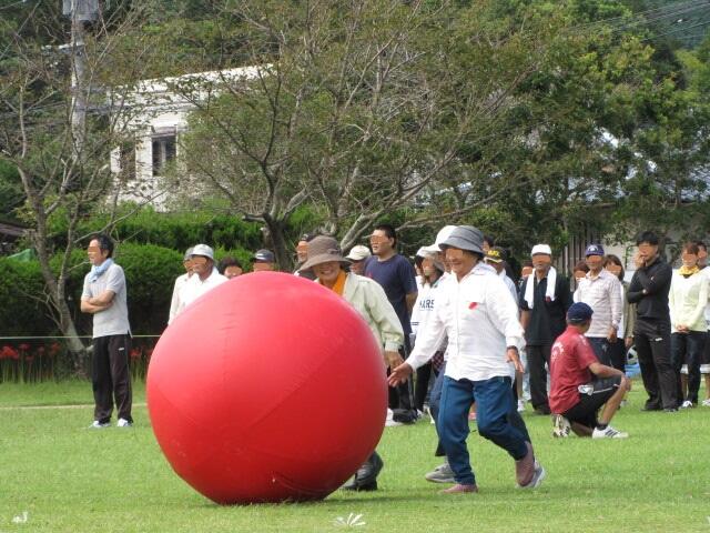 地域団技の様子