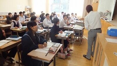 数学の授業の様子