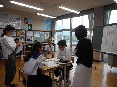 話し合いで考えを深める