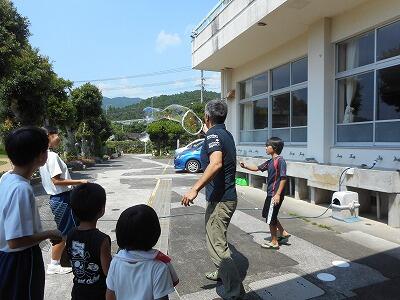 シャボン玉づくり