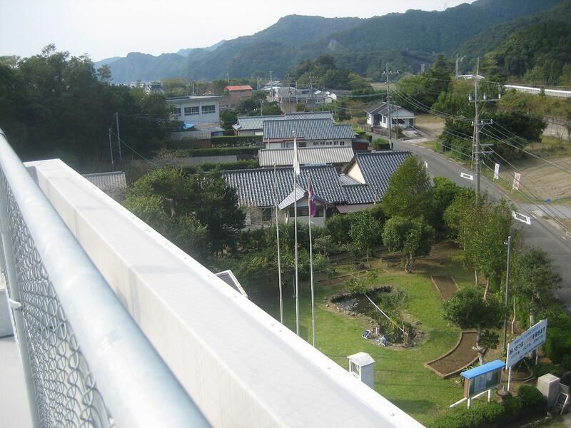 屋上から見た景色