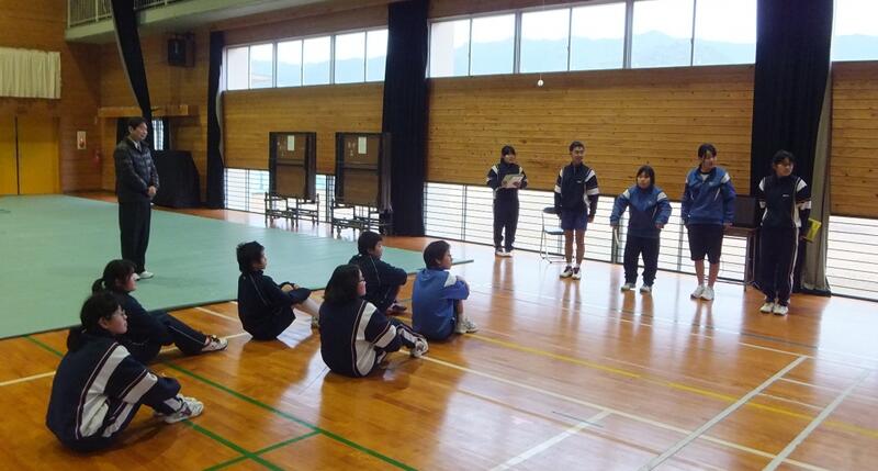 ３年生から１，２年生へ贈る言葉