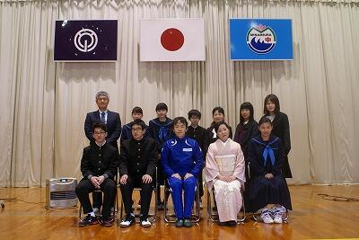 清水様と集合写真