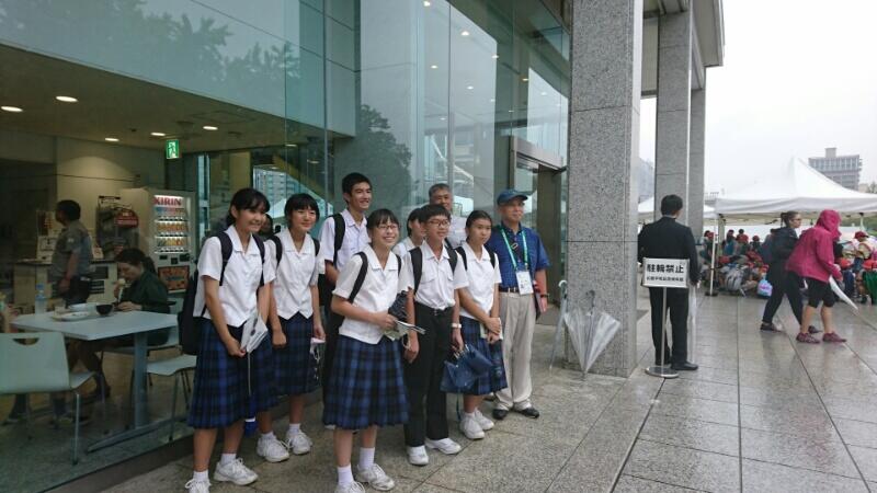 ガイドさんと。