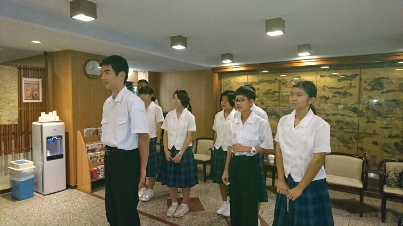 お礼のあいさつ