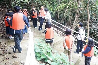 人員点呼の様子