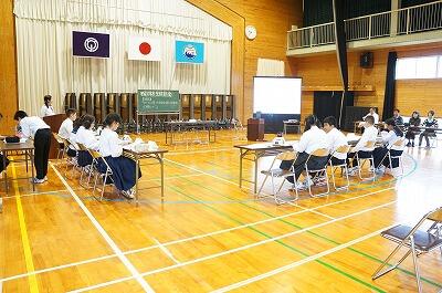 生徒会スローガン決定！