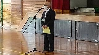 校長先生からの激励の言葉