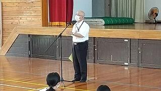 校長先生の激励のことば