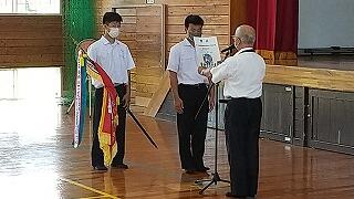 柔道男子団体地区優勝