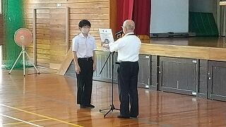 水泳学校対抗地区３位