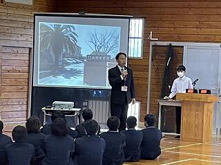 校長先生のお話し