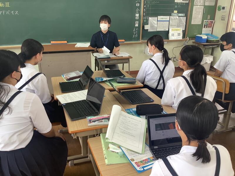 メンターへ生徒たちから活発な質問が・・・