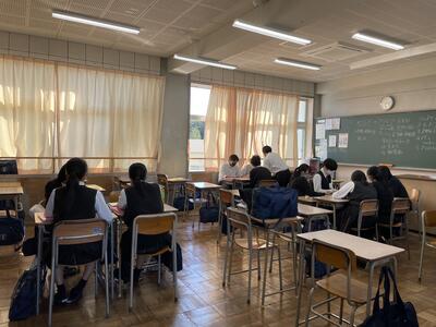 メンター来校日4日目