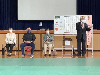 　　「よのなか先生」からは感謝と激励の言葉が