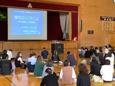 たくさんの保護者のみなさんに参加いただきました